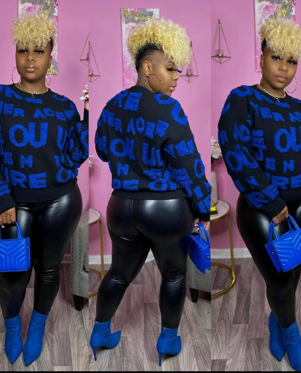 Classy Letter Sweater