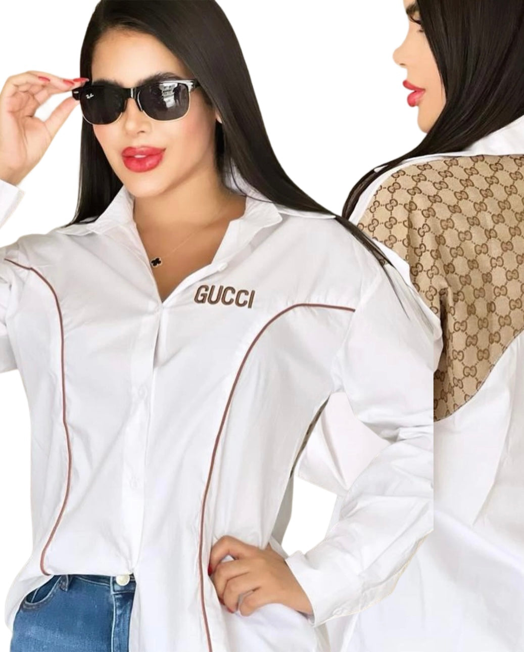 Classy Double G Blouse