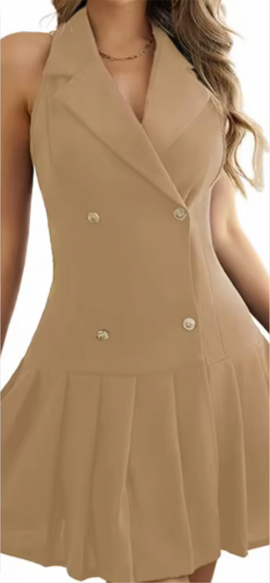 Tan Tennis Dress