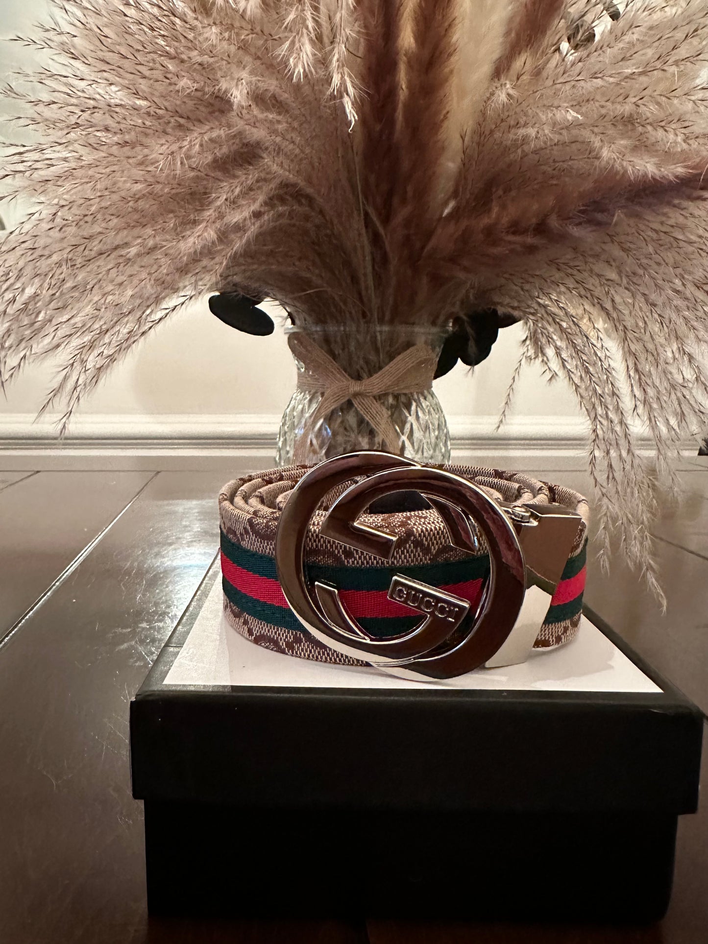 Classy Double G Brown Signature Belt