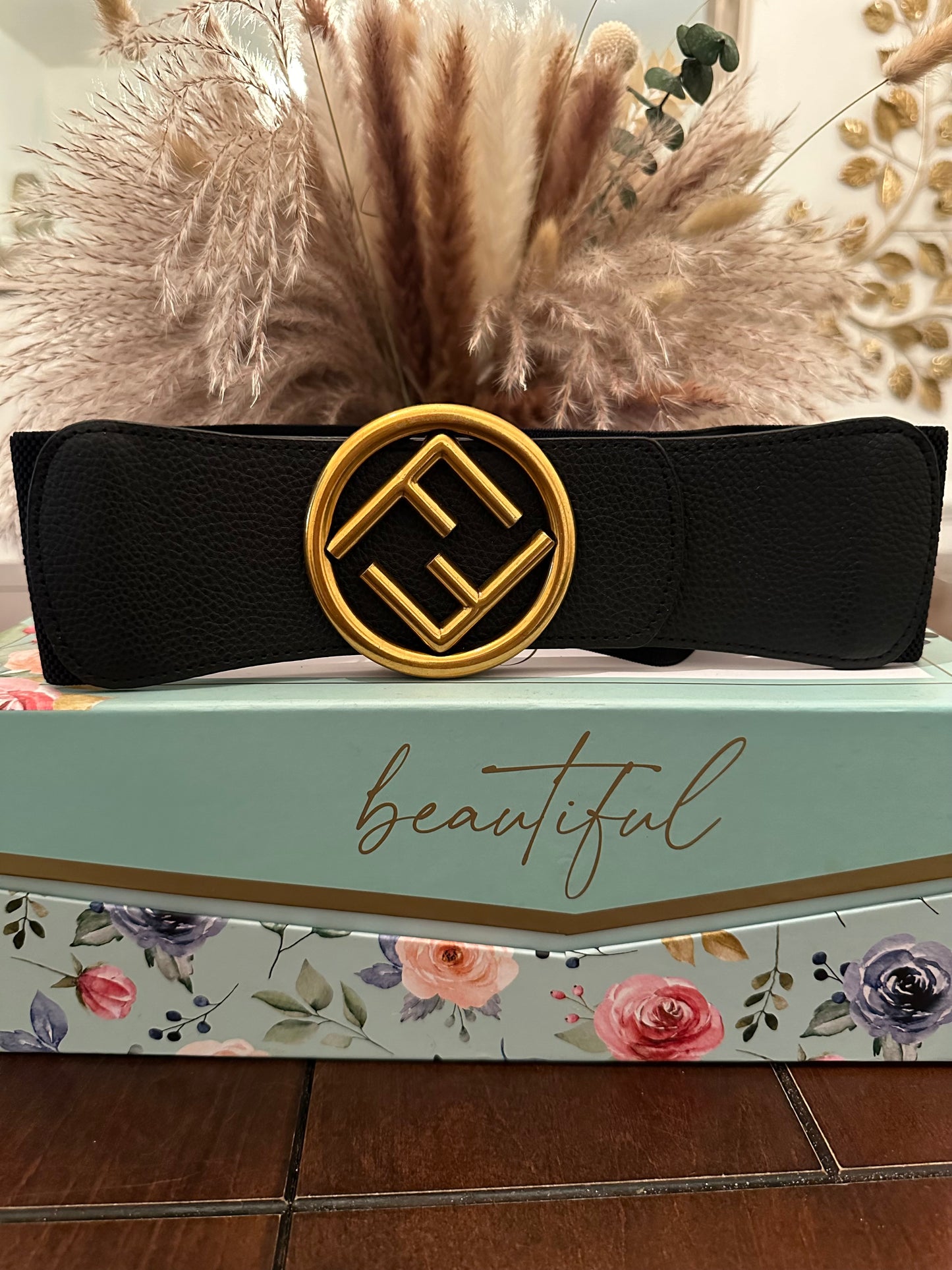 Classy Double F Waist Belt