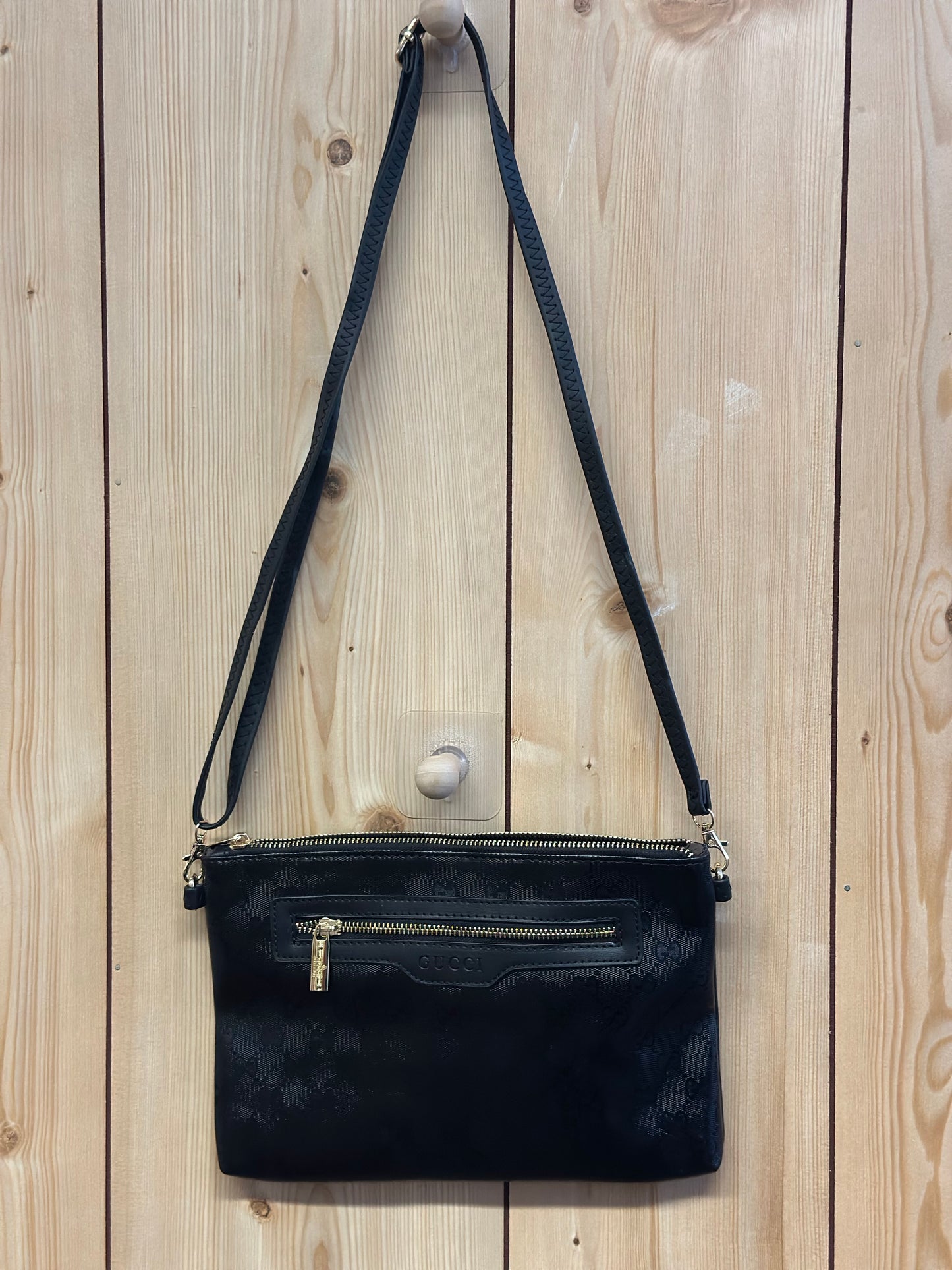 Classy Black G Cross Body