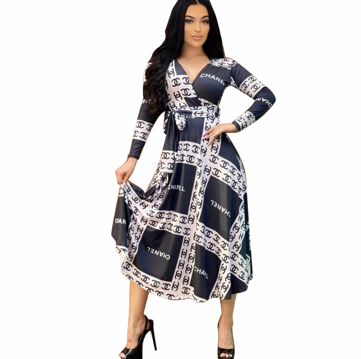 Classy Double C Dress