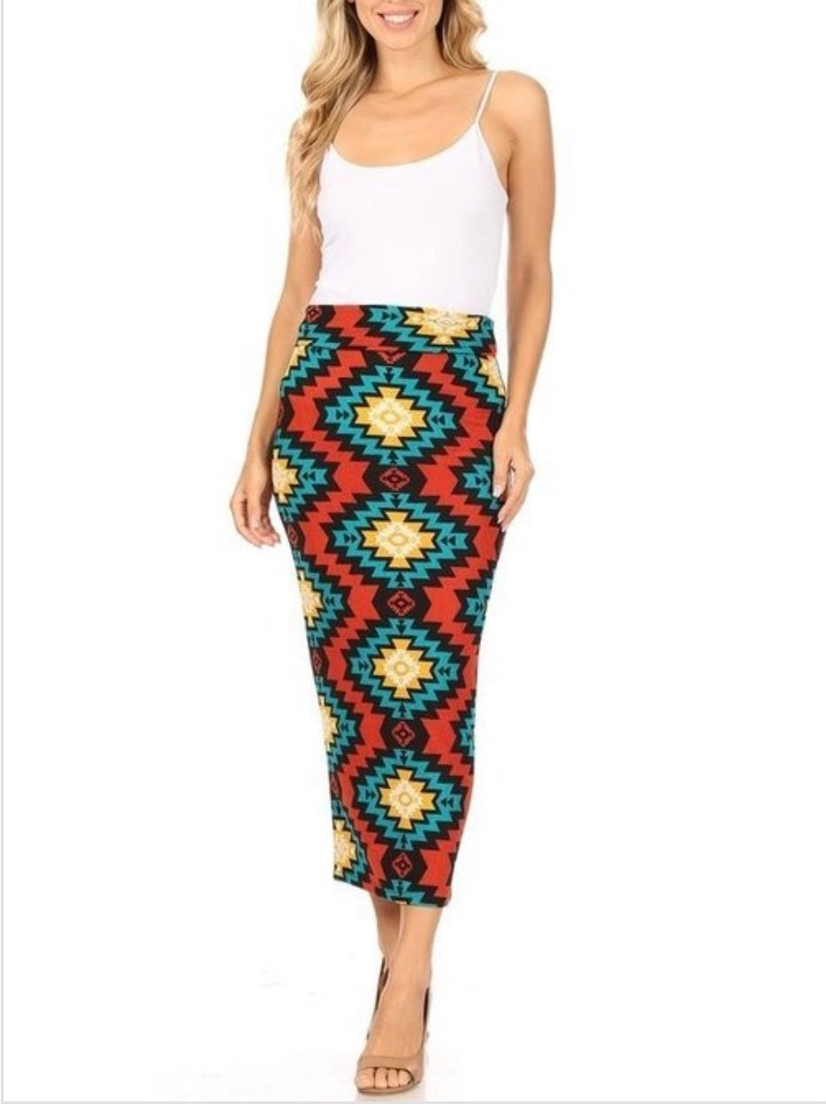 Classy Tribal Skirt