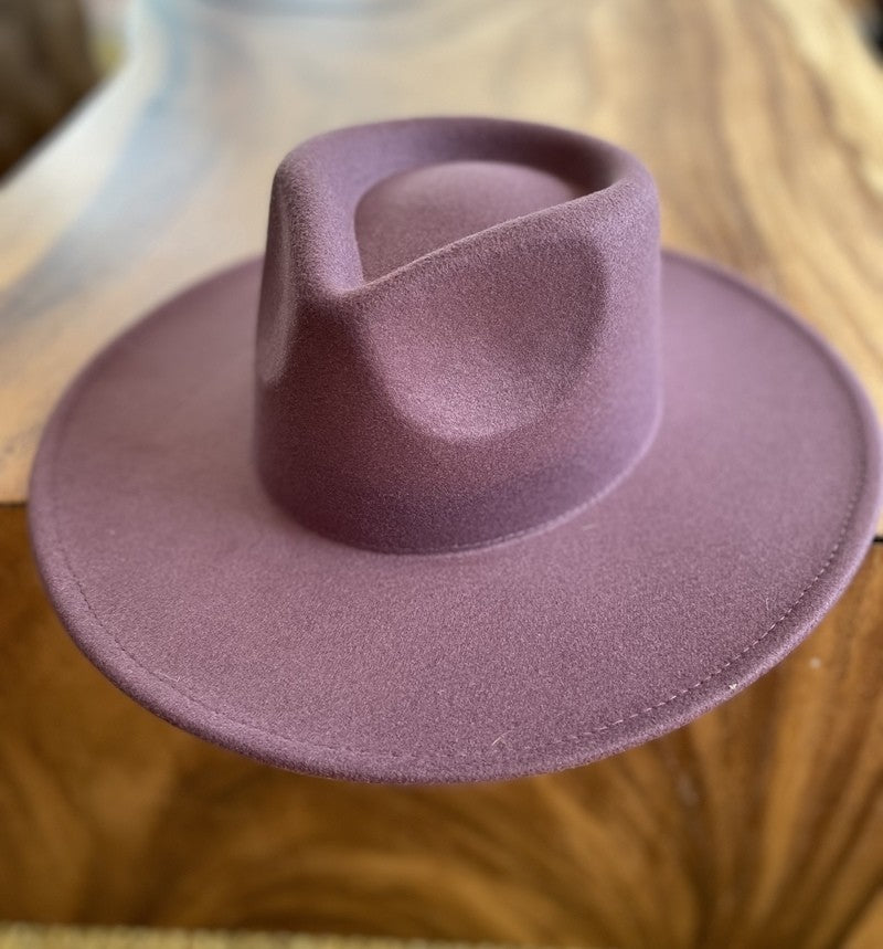 Plum Classy Fedora