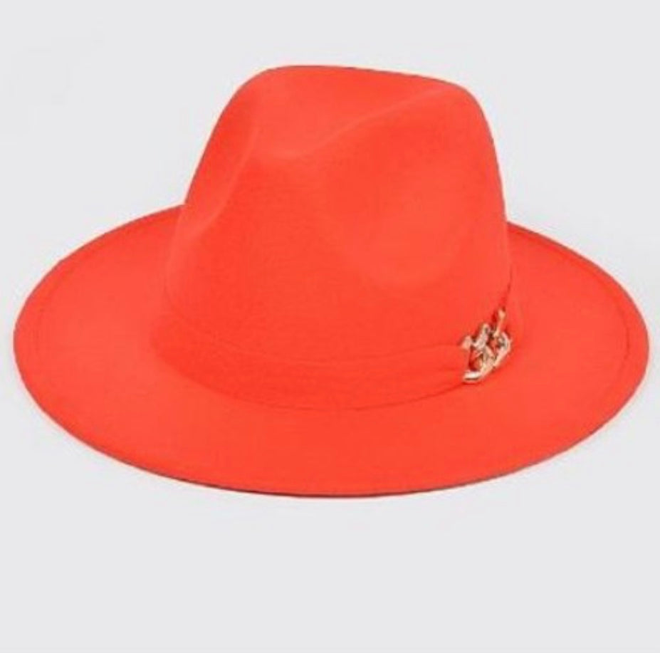 Red Classy Fedora
