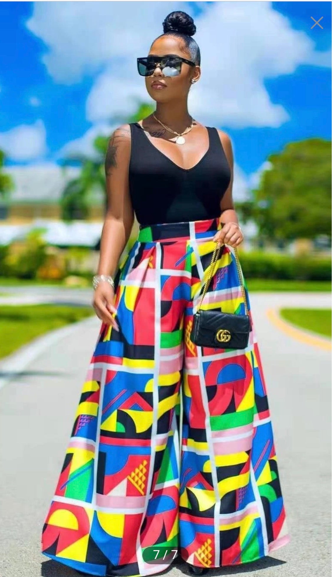 Classy Colorful Palazzo Pants