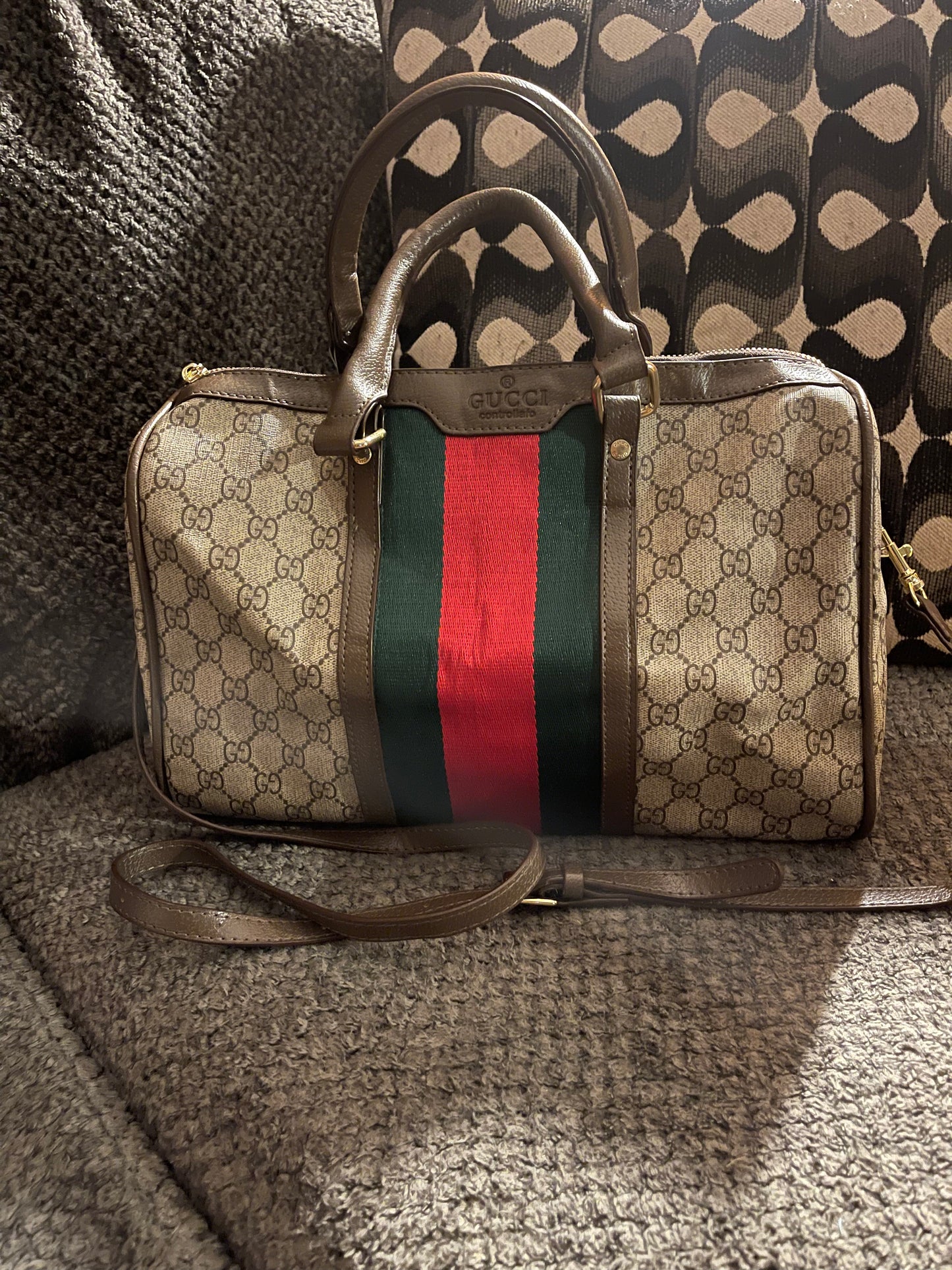 Classy Double G Small Duffle